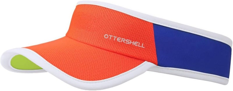 OTTERSHELL Store Cooling Sports Sun Visor Hat for Men & Women，Lightweight, Stretchy Packable Running Visor-for Golf, Tennis, Hiking - Image 1